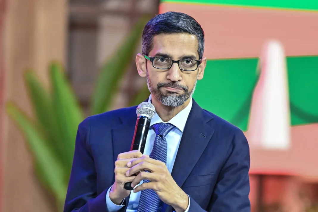 Sundar Pichai, CEO of Google
