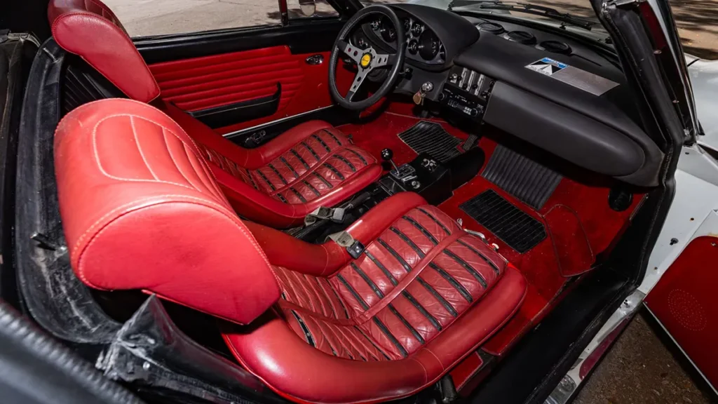 Inside the Dino 246 GTS