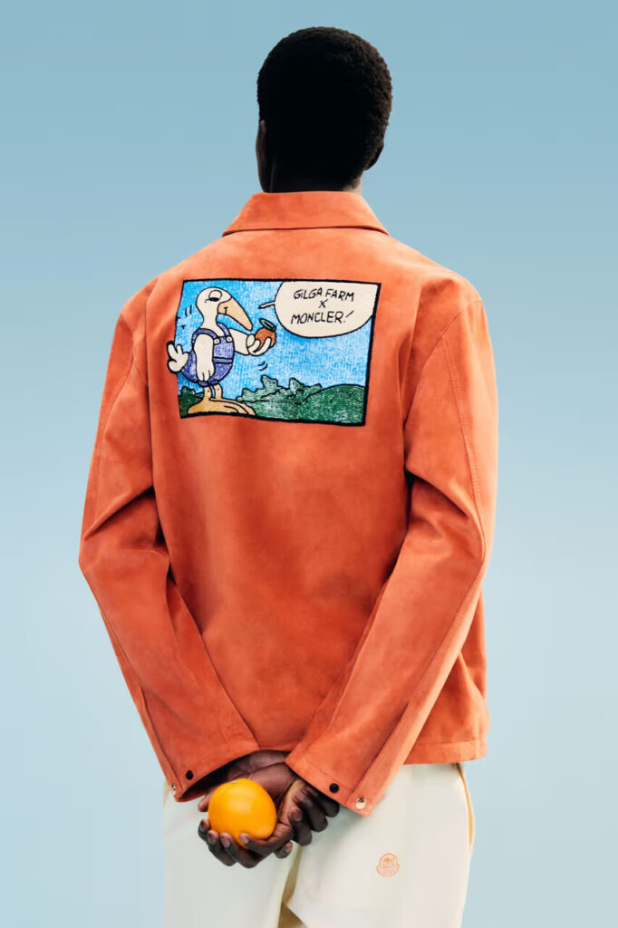 Donald Glover Gilga Farm x Moncler Collab