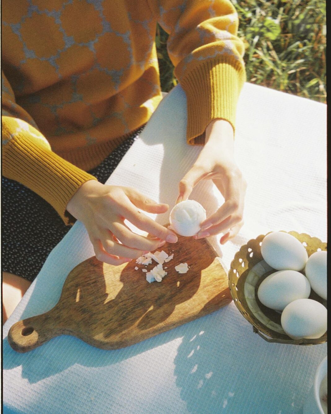 Juliette Andreau breakfast egg diet